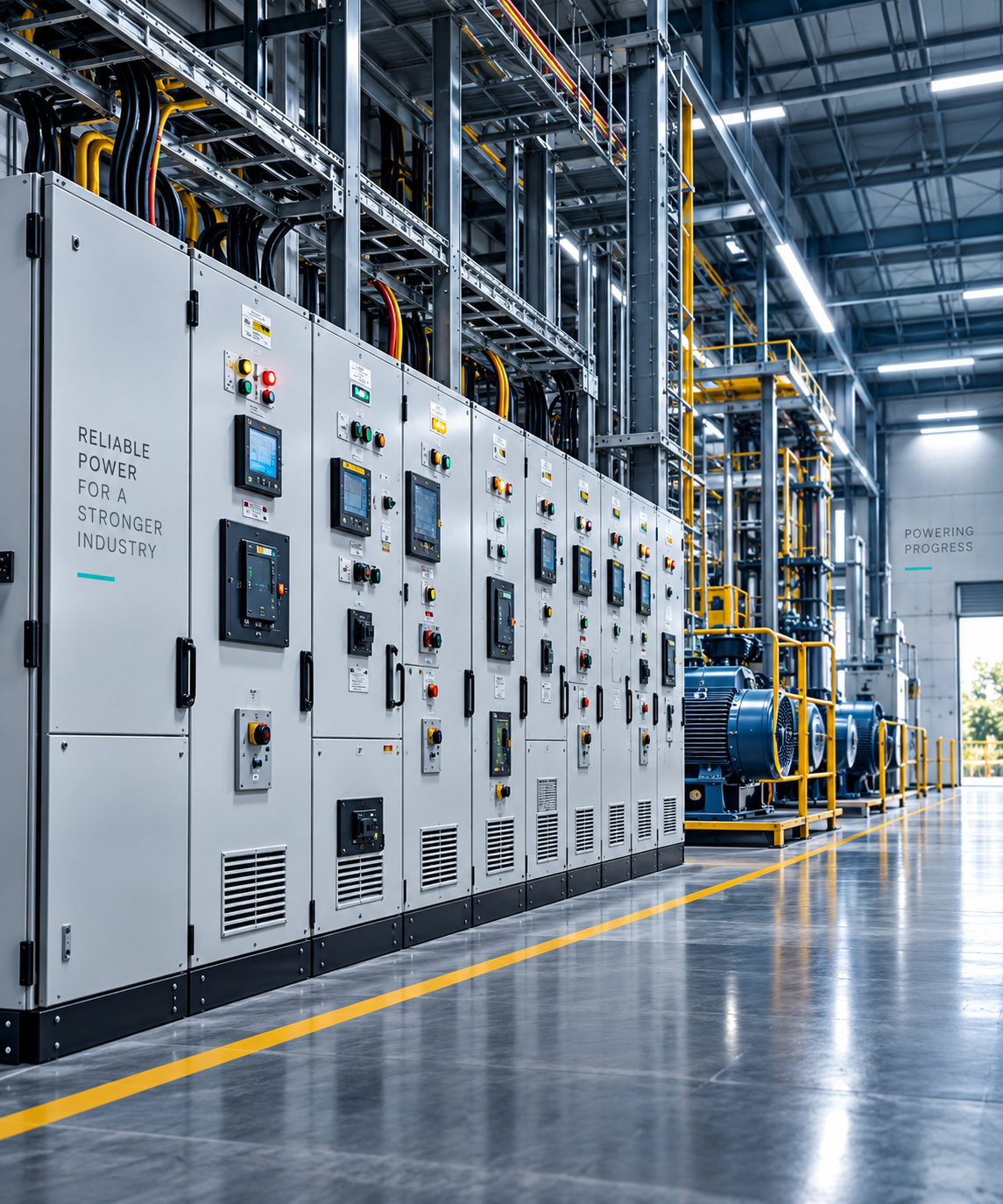 Industrial facility electrical distribution